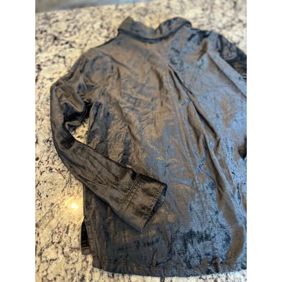 Cabi 3730 Tuesday Topper crushed velvet jacket women’s size S - Picture 10 of 11